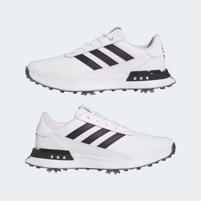 Adidas S2G 24 White Spiked Golf Shoes