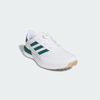 Adidas S2G Spikeless Boa White/Green Golf Shoes